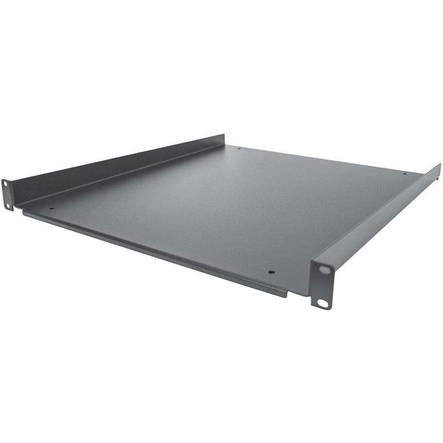 StarTech 1U Server Rack Cabinet Shelf - Fixed 20" Deep Cantilever Rackmount Tray for 19" Data/AV/Network Enclosure w/cage nuts, screws