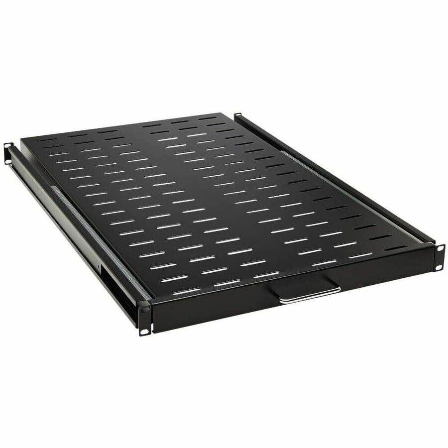 Tripp Lite by Eaton SmartRack Sliding Steel Rack Shelf - 1U, Vented, 28.3 in. Deep, Holds up to 50 lb. (23 kg)