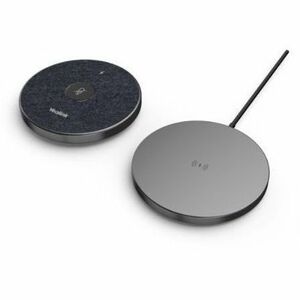 Yealink VCM36-W Wired/Wireless Full Duplex Microphone for Video Conferencing, Meeting Room, Conference Room, Tablet, Computer, Camera, Live Streaming, Podcasting, Video Recording, Smartphone
