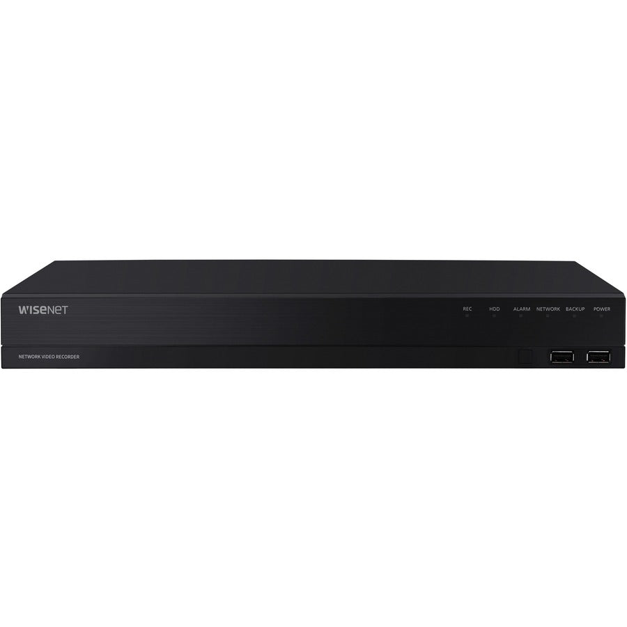 WISENET A SERIES16CH POE NVR, EMBEDDED LINUX, H.265, H.264, MJPEG CODEC, PLUG &