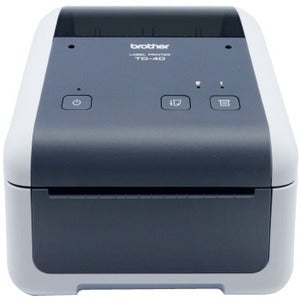 Brother TD-4210D Desktop Direct Thermal Printer - Monochrome - Label Print - USB - USB Host - Serial