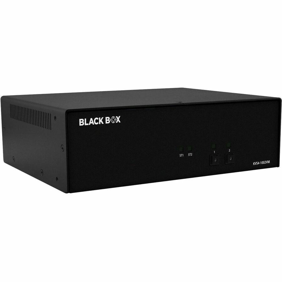 Black Box Secure NIAP 4.0 Certified KVM Switch - DisplayPort with MST, HDMI Out