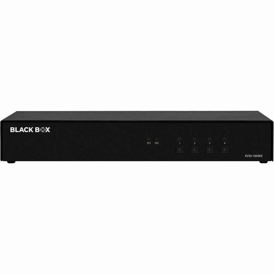 Black Box KM Switch, NIAP 4.0 Certified - 4-Port, CAC