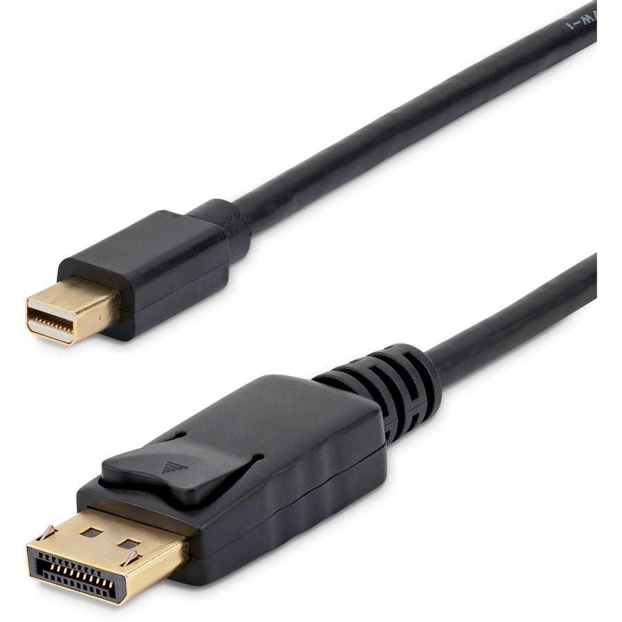 StarTech 6ft Mini DisplayPort to DisplayPort 1.2 Cable, 10 Pack, 4K x 2K mDP to DisplayPort Adapter Cable, Mini DP to DP Cord