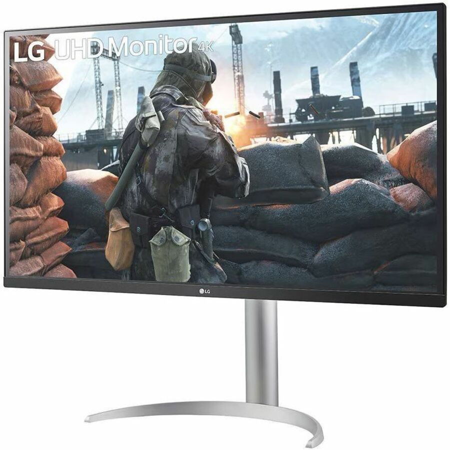 LG 32BP55U-B 32" Class 4K UHD LCD Monitor - 16:9 - Black, Textured Black - TAA Compliant