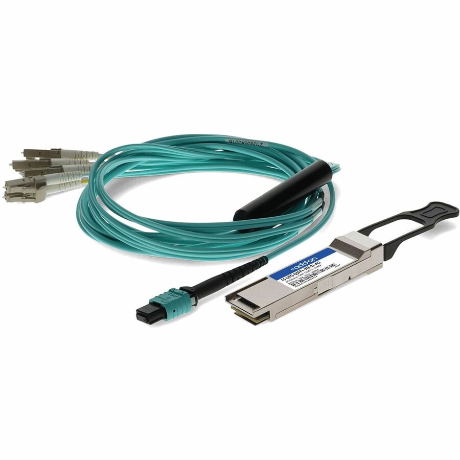 AddOn F5 Networks® F5-UPG-QSFP+-3M-2+ Compatible TAA 40GBase-SR4 QSFP+ Transceiver (MMF, 850nm, 3m, MPO, DOM)
