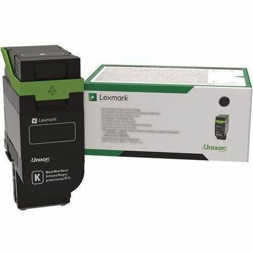Lexmark Original Laser Toner Cartridge - Return Program - Black - 1 Each