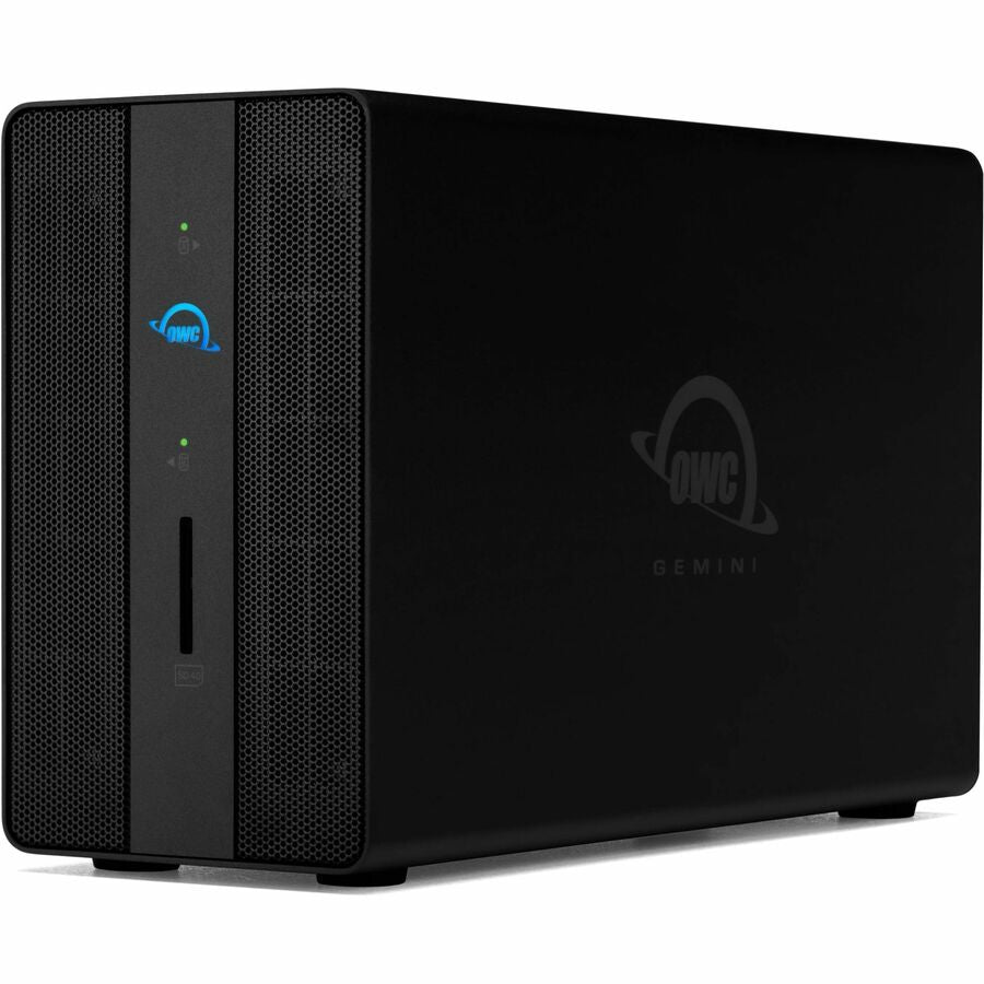 OWC 2TB Gemini Thunderbolt (40Gb/s) Dock And Dual-Drive SSD RAID External Storage Solution