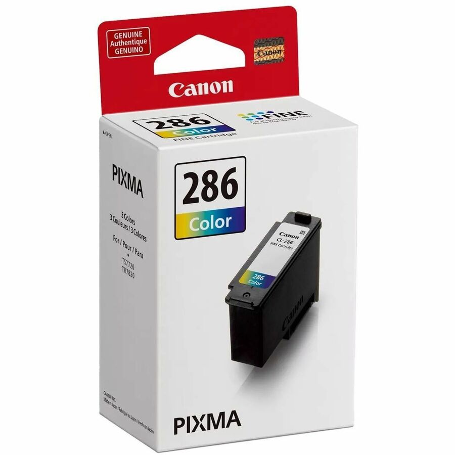 Canon CL-286 Original Inkjet Ink Cartridge - Black - 1 Each