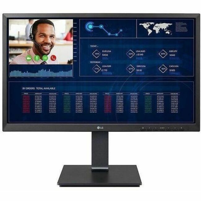 LG 24CQ651I-6P All-in-One Thin Client - Intel Pentium N6005 Quad-core (4 Core) 2 GHz - Black