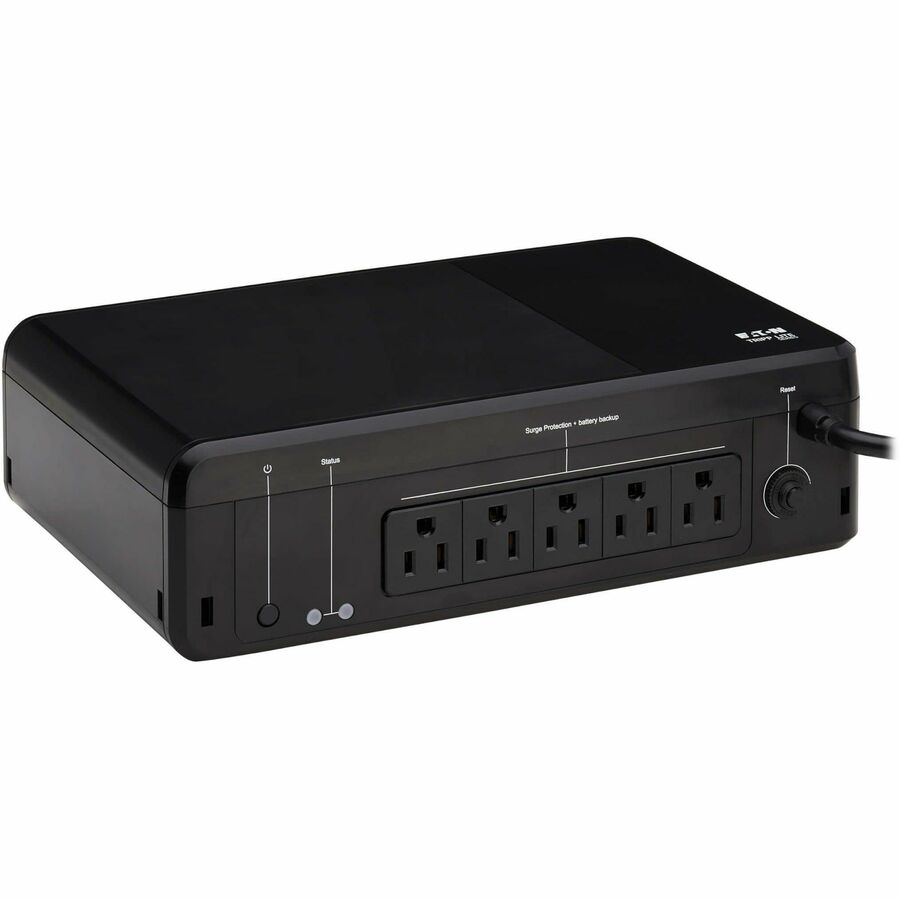 Tripp Lite by Eaton series 850VA 450W 120V Standby UPS - 5 NEMA 5-15R Outlets (Surge + Battery Backup), 5-15P Plug, Desktop uninterruptible power supply