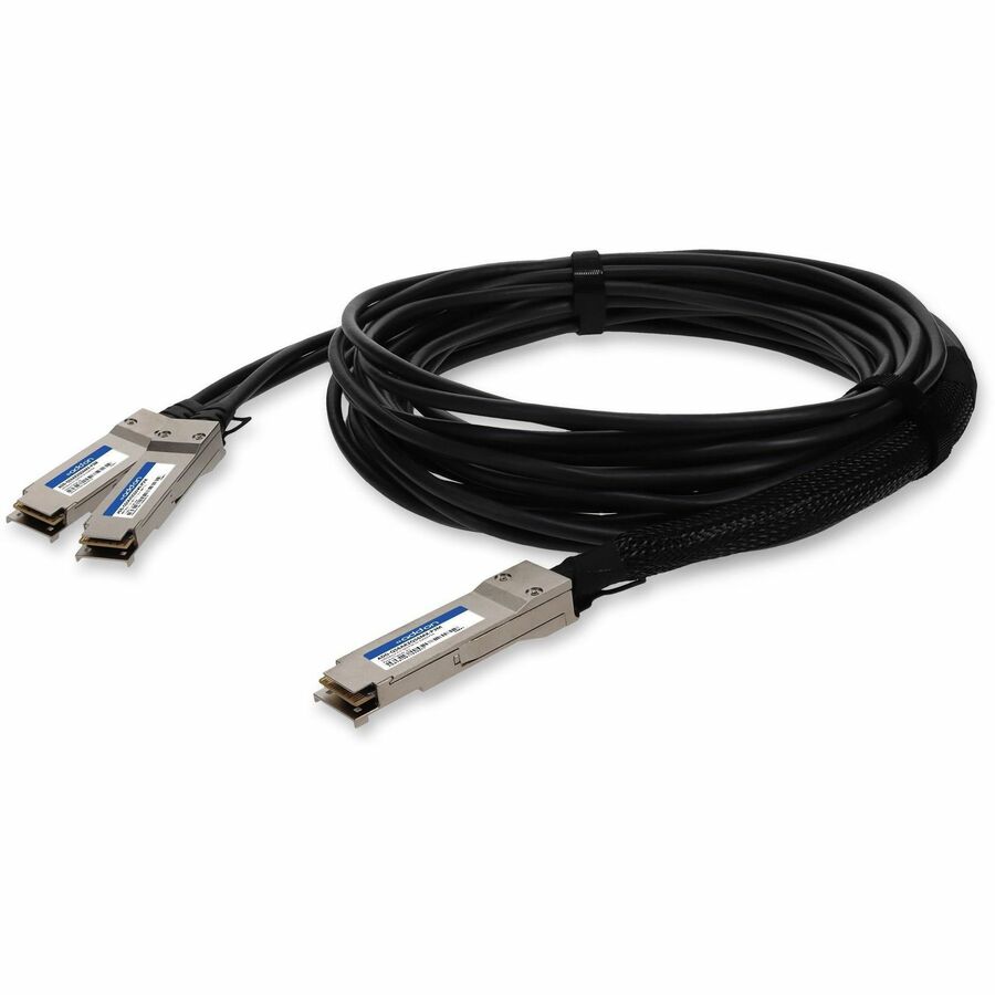 AddOn Arista Networks® to Mellanox® MCP7H50-V003R26-AO Compatible TAA Compliant 200GBase-CU QSFP56 to 2xQSFP56 Direct Attach Cable (Passive Twinax, 3m, LSZH)