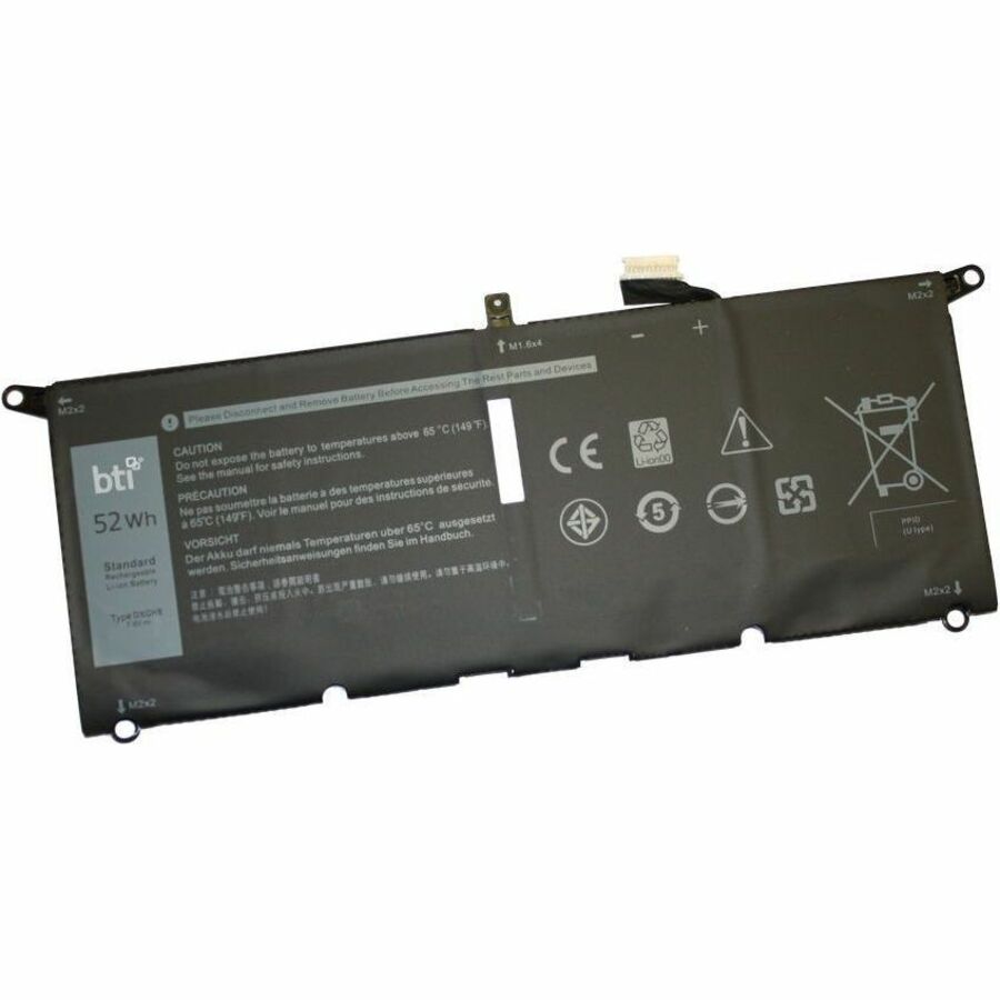 BTI 451-BCDX-BTI 4-CELL 7.6V LI-ION NOTEBOOK BATTERY FOR DELL XPS 13 9370, 7390,