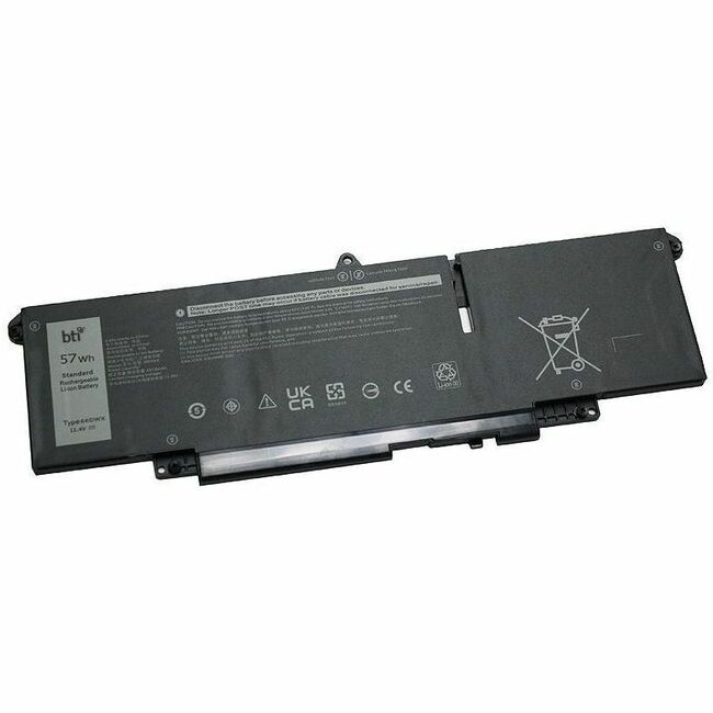 BTI 66DWX-BTI 3-CELL 11.4V LI-ION NOTEBOOK BATTERY FOR DELL LATITUDE 7340, 7440,