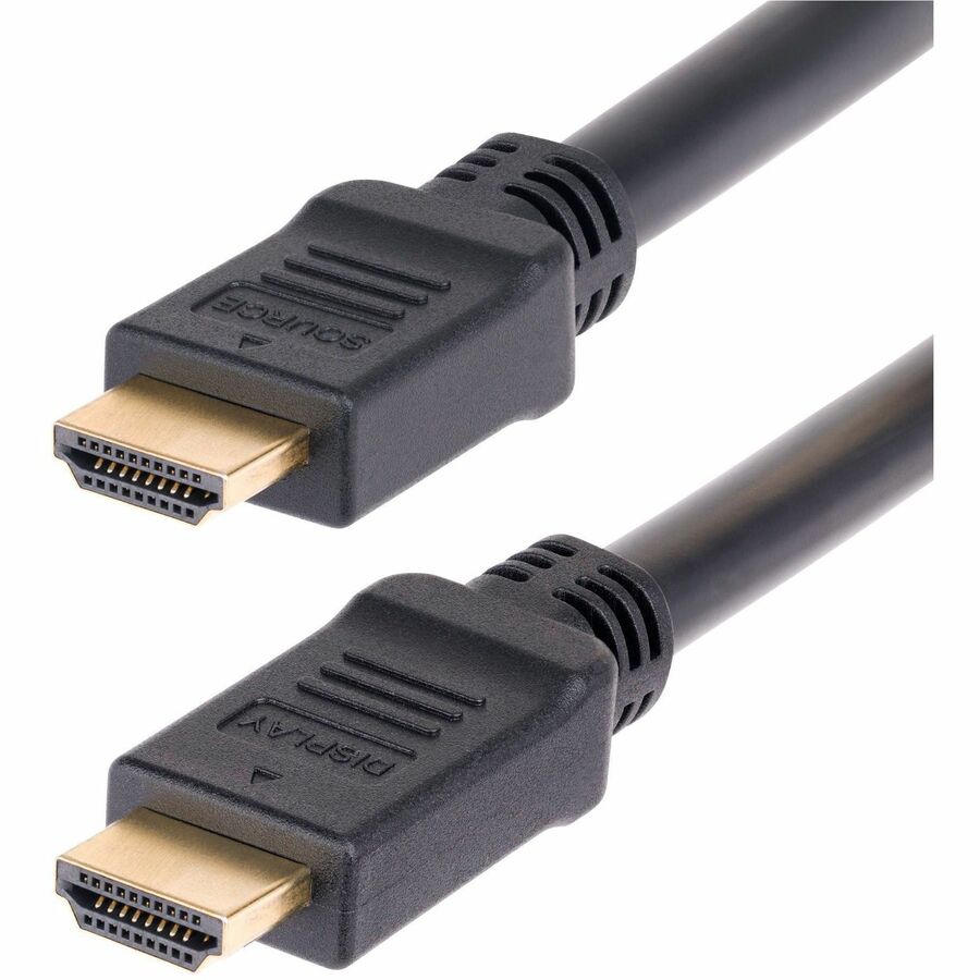 StarTech 10m (32.8ft) Active HDMI 2.0 Cable, CMP, Plenum Rated, High Speed HDMI Cable, 4K 60Hz, HDR10/HDCP 2.2/ARC