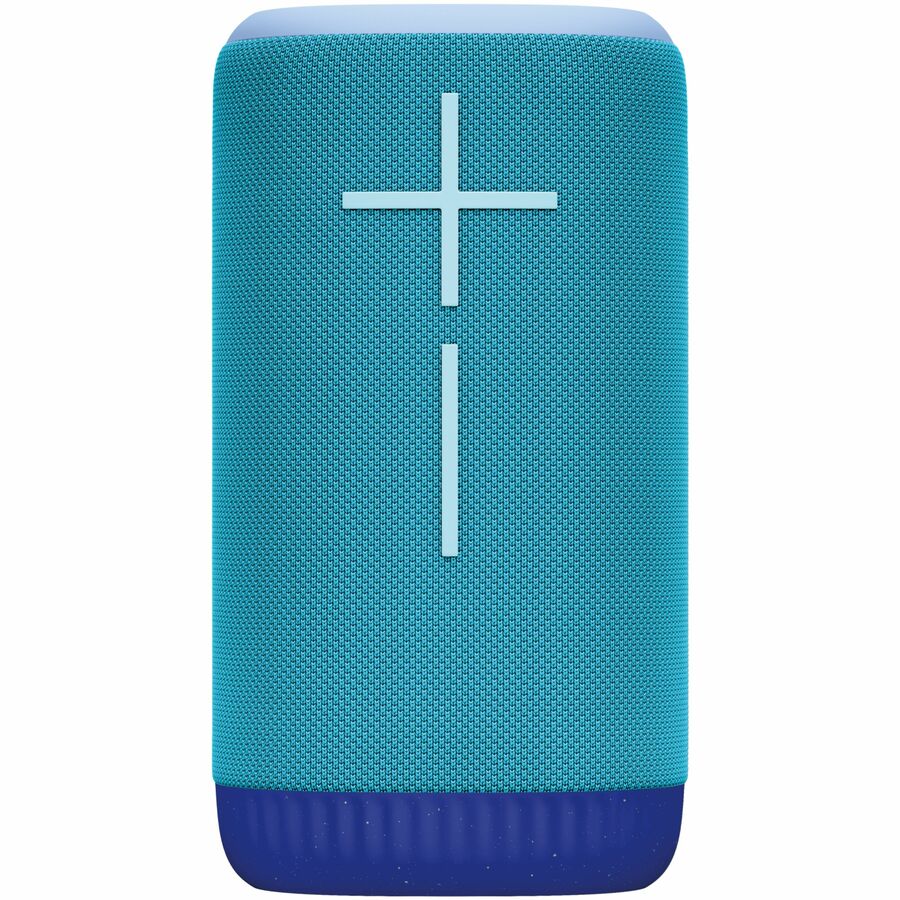 ULTIMATE EARS EVERBOOM Wireless Bluetooth Portable Speaker, Big Bass and Immersive 360-Degree Sound, Floatable Waterproof Speaker IP67, up to 20-Hour Battery and 180 ft (55 m) Range, Blue