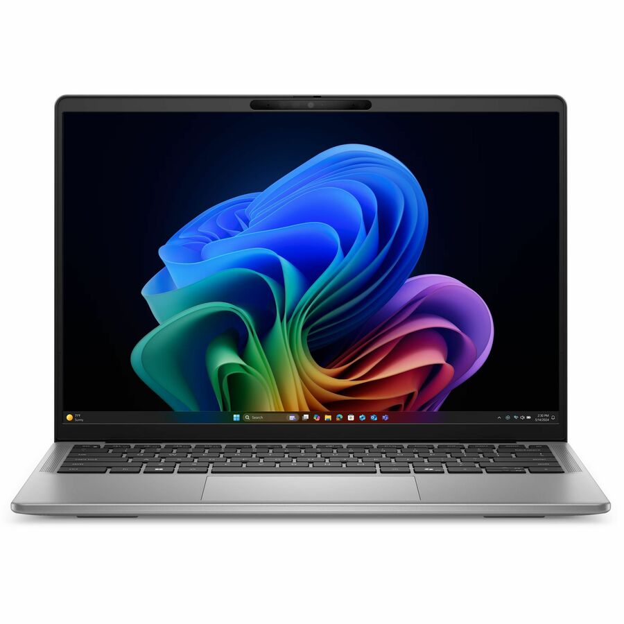 Dell Latitude 7000 7455 14" Touchscreen Copilot+ PC Notebook - QHD+ - 60 Hz - Qualcomm Snapdragon X Elite X1E-80-100 - 16 GB - 512 GB SSD - English (US) Keyboard - Aluminum Titan Gray