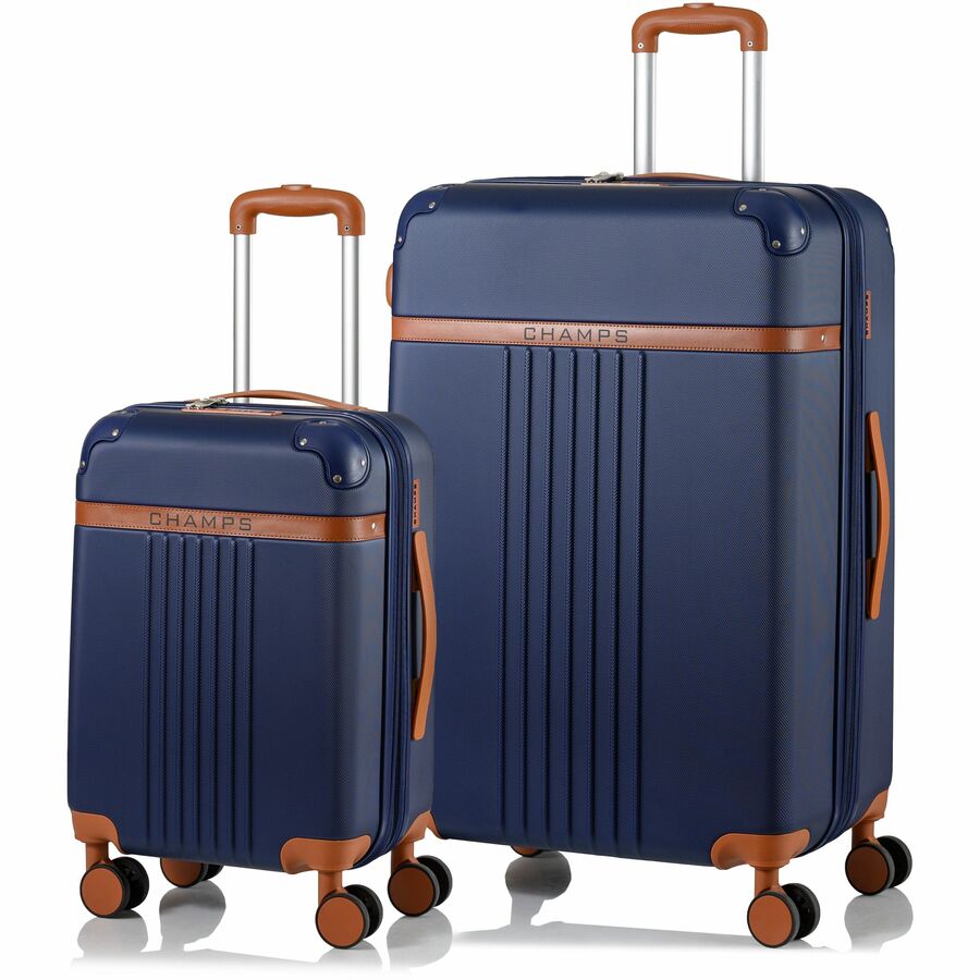 CHAMPS Vintage Collection - 2-piece Hardside Luggage set - Navy