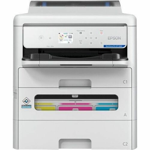 Epson WorkForce Pro EP-C800 Wired/Wireless Inkjet Printer - Color