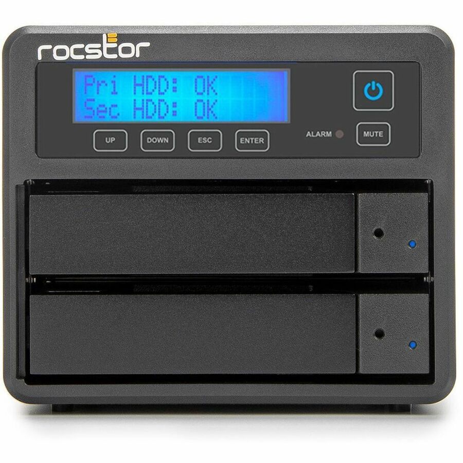 ROCPRO U33 - 40TB - 7200 RPM - USB 3.2 GEN 1 TYPE-C 5GBPS - DESKTOP RAID - 7198