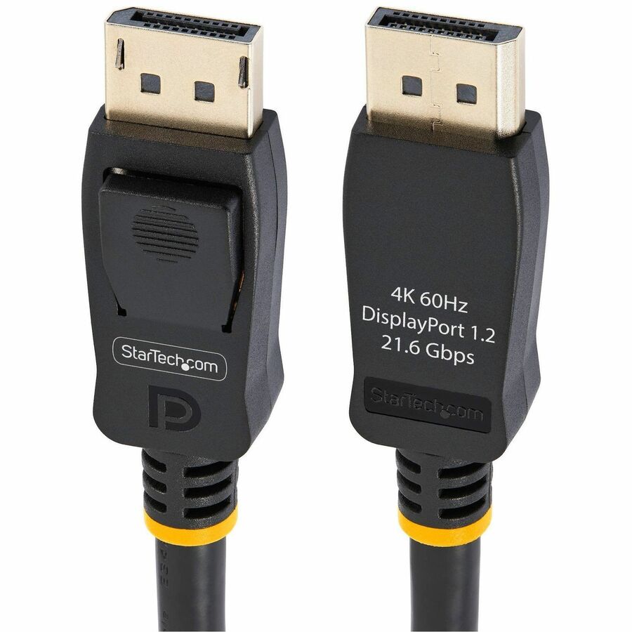 StarTech 10ft (3m) VESA Certified DisplayPort Cable - 10 Pack - DisplayPort 1.2 Cable with Latches, 4K 60Hz UHD - Latching DP Connectors