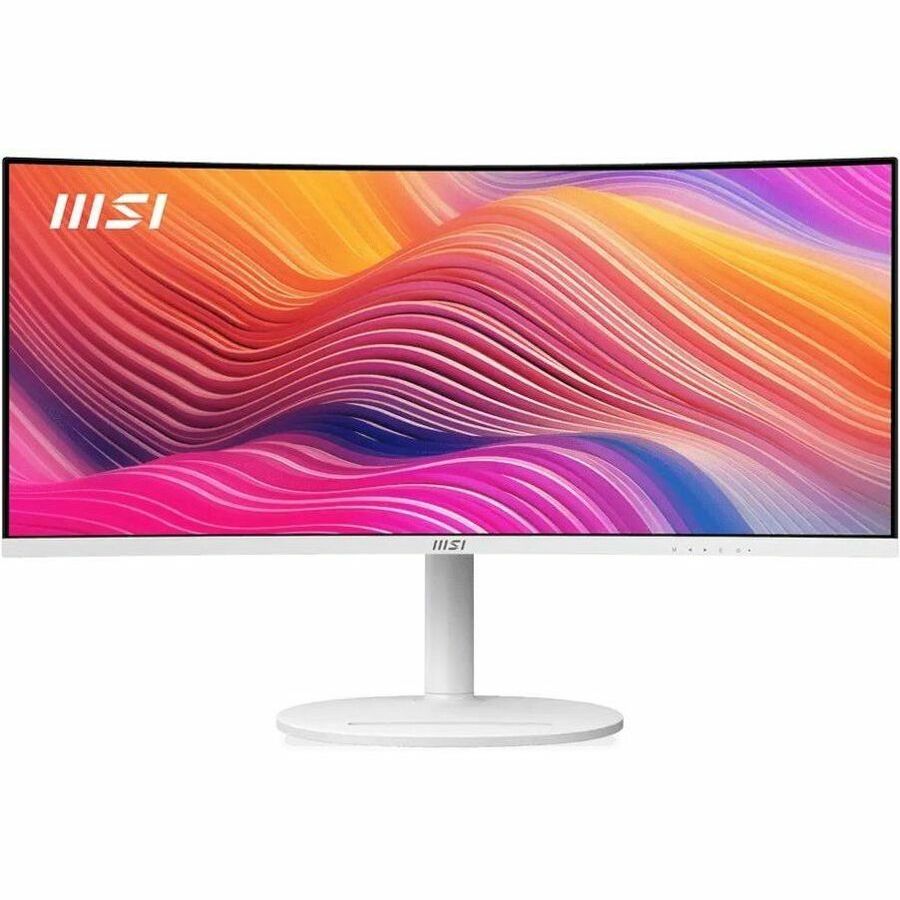 MSI Modern MD342CQPW - ModernMD342CQPW - Business Productivity Monitor - 34" VA UWQHD Adaptive-Sync Display - HDMI - DisplayPort