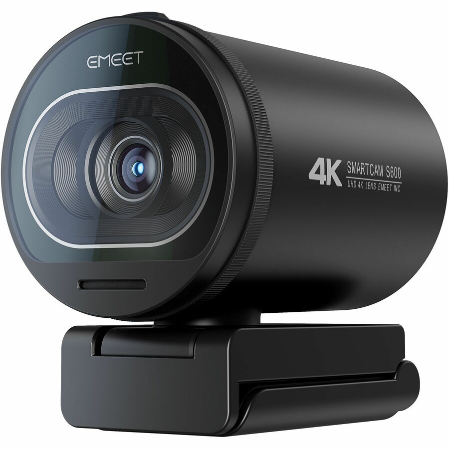 EMEET S600 4K Webcam for Streaming - Sony 1/2.5'' Sensor, PDAF Autofocus, 1080P@60FPS, 2 Noise Reduction Mics, Built-in Privacy Cover, 73° FOV, Streaming Camera