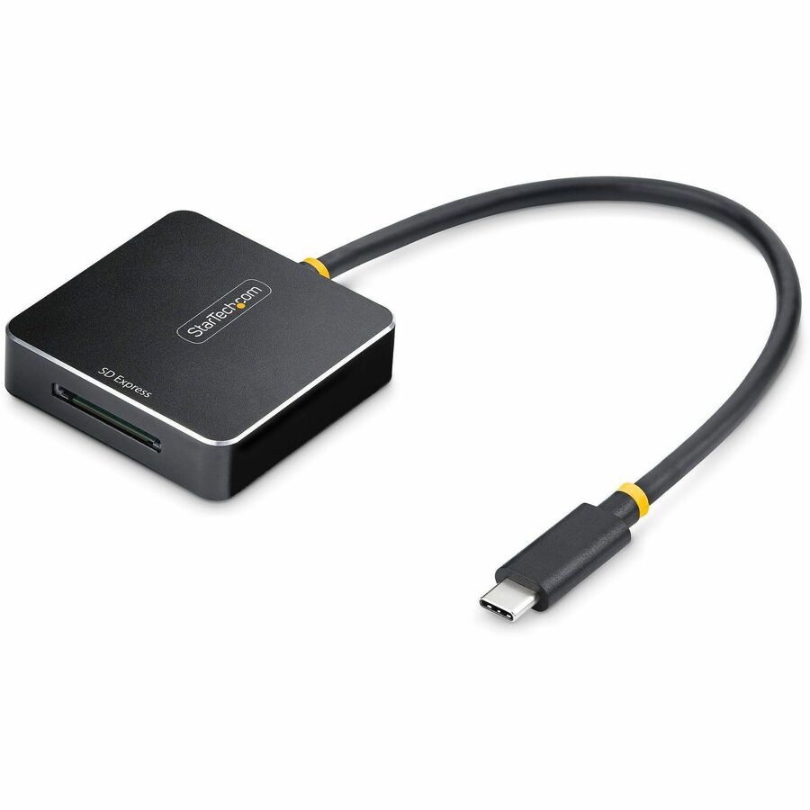 StarTech USB-C SD Express Card Reader, Portable USB 3.2 (10Gbps) Memory Card Reader, USB Type-C to Secure Digital 7.1 Adapter