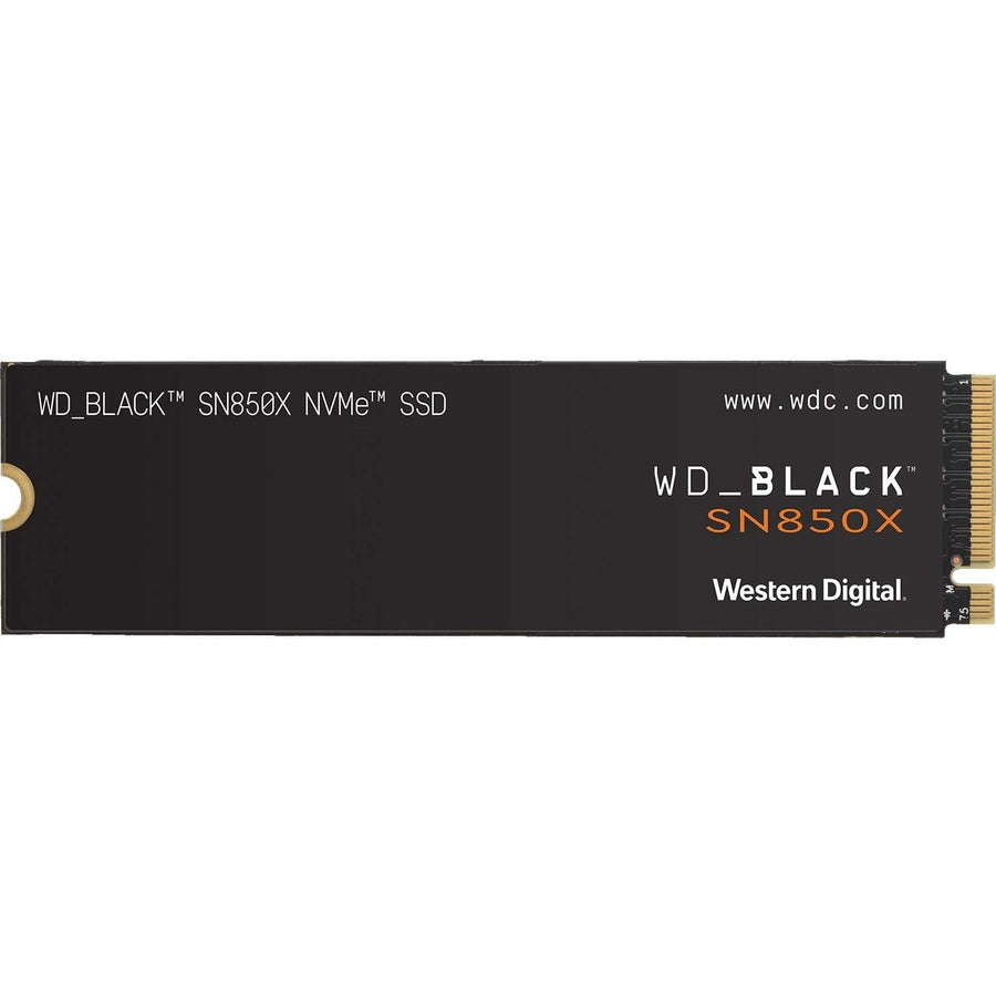 WD Black SN850X WDS200T2X0E-00BCA0 2 TB Solid State Drive - M.2 2280 Internal - PCI Express NVMe (PCI Express NVMe x4)