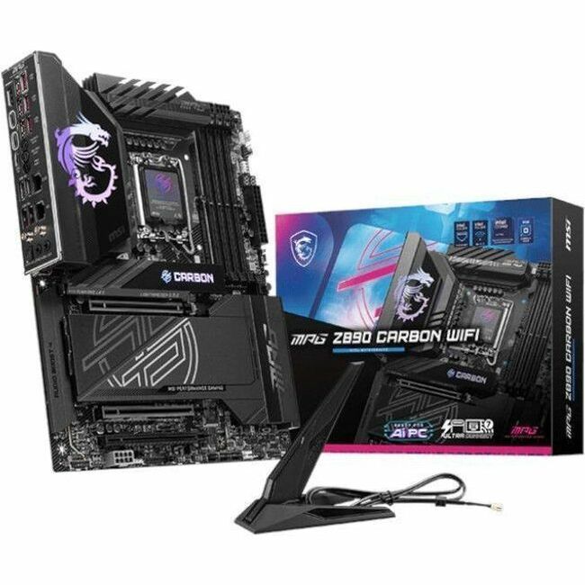 MSI MPG Z890 CARBON ATX GAMING MOTHERBOARD LGA 1851 for Intel Core Ultra CPU