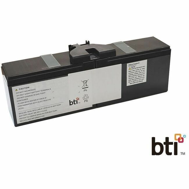 BTI APCRBC163-SLA163 12V 580W 2-CELL SEALED LEAD ACID BATTERY FOR APC BACK-UPS P