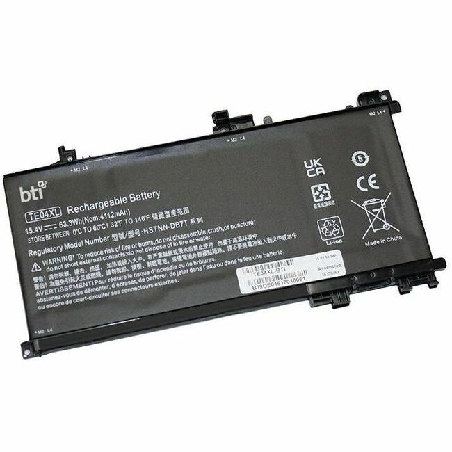 BTI TE04XL-BTI 4-CELL 15.4V LI-ION BATTERY FOR HP OMEN 15-AX001LA, 15-AX002LA, 1