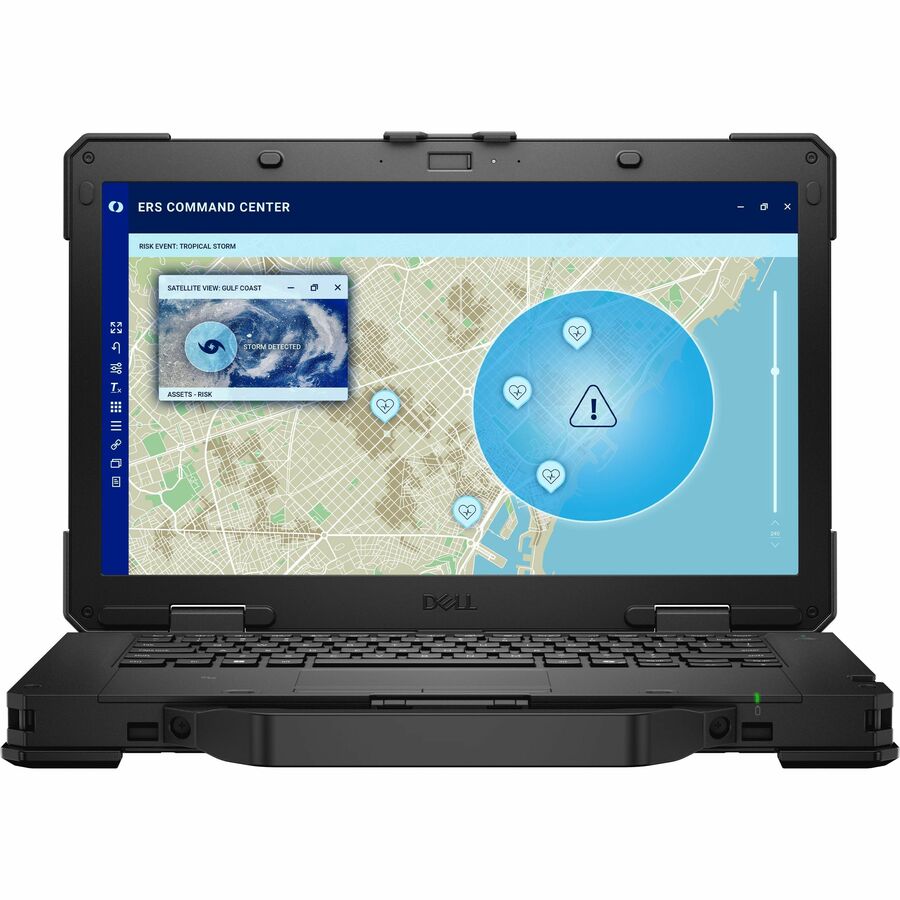 Dell Pro Rugged 14 RB14250 14" Rugged Notebook - Full HD - 60 Hz - Intel Core Ultra 5 14th Gen 135U - 16 GB - 512 GB SSD - English Keyboard - Black