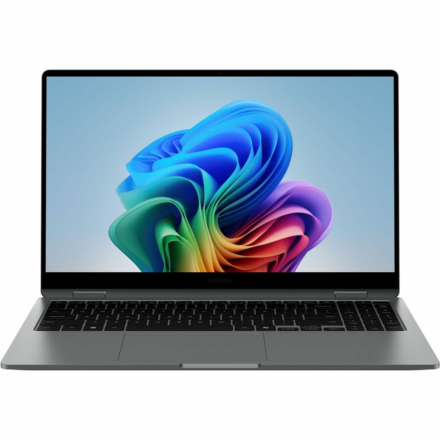 Samsung Galaxy Book5 360 NP754QHA-KA2US 15.6" Touchscreen Convertible Copilot+ PC 2 in 1 Notebook - Full HD - 60 Hz - Intel Core Ultra 7 256V - Intel Evo Platform - 16 GB - 512 GB SSD - Gray