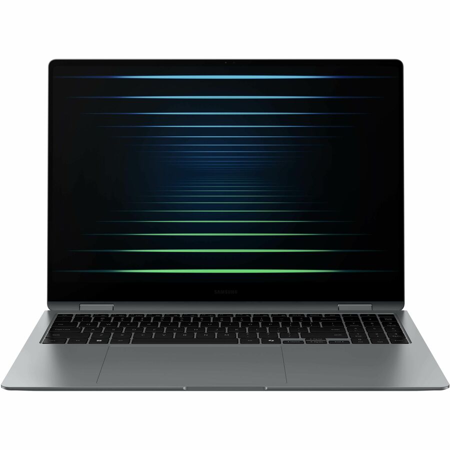 Samsung Galaxy Book5 Pro 360 NP964QHA-KG2US 16" Touchscreen Convertible Copilot+ PC 2 in 1 Notebook - WQXGA+ - 120 Hz - Intel Core Ultra 7 258V - Intel Evo Platform - 32 GB - 1 TB SSD - Moonstone Gray