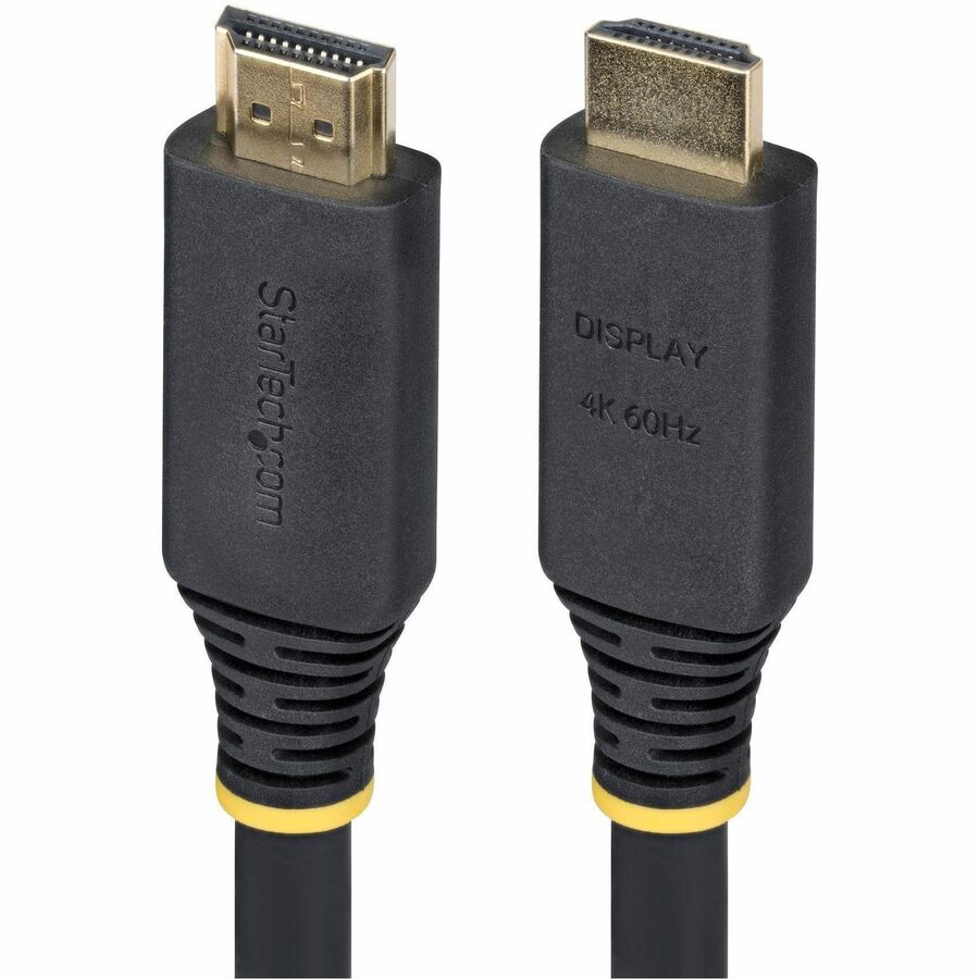 StarTech 35ft (10.6m) Active High Speed HDMI Cable, 4K 60Hz/1440p 144Hz, 18Gbps, UHD HDMI 2.0 Cord, TPE Jacket