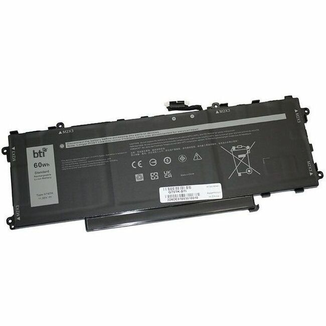 BTI GT6TK-BTI 3-CELL 11.55V LI-ION NOTEBOOK BATTERY GT6TK, 0MWK05, MWK05, CN-0MWK05