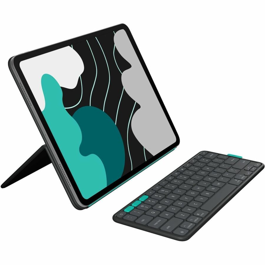 Logitech Flip Folio, Keyboard Case for iPad Pro 13-inch (M4 & M5) & iPad Air 13-inch (M2 & M3) (2024, 2025), Graphite