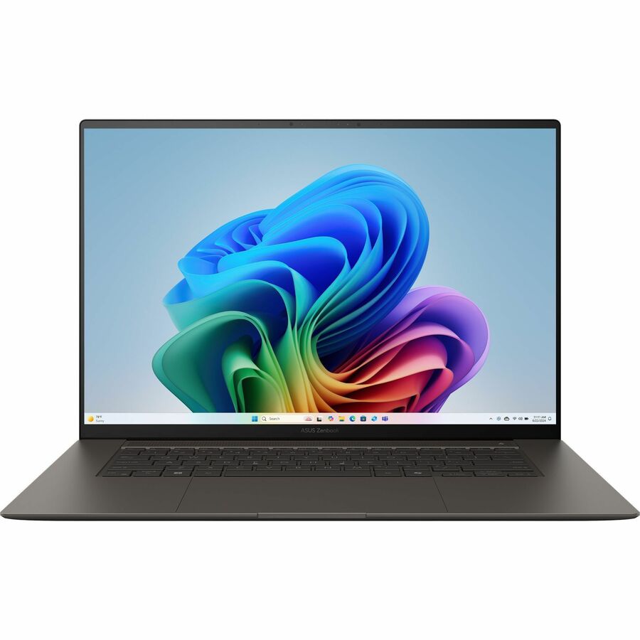 Asus Zenbook S 16 UM5606 UM5606KA-PS77T 16" Touchscreen Copilot+ PC Notebook - 3K - 120 Hz - AMD Ryzen AI 7 350 - 24 GB - 1 TB SSD - Zumaia Gray