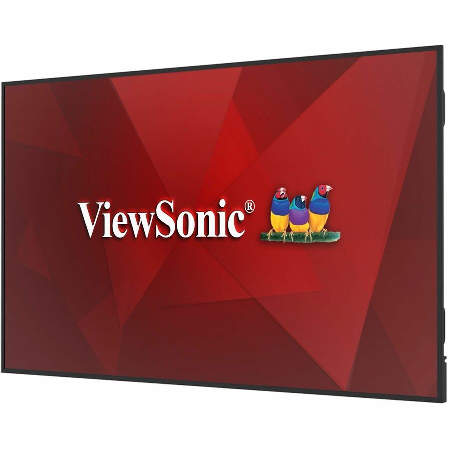 ViewSonic CDE9831 98 Inch 4K UHD Commercial Display with 500-nit Brightness, 5000:1 Contrast Ratio, OPS Slot, 8GB RAM, 32GB Storage, 16W Dual Speakers, Wifi Slot, HDMI, USB A, and USB C Inputs