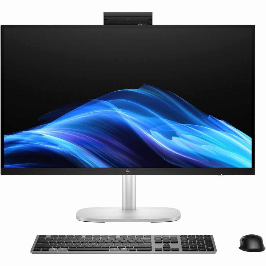 HP EliteStudio 8 AiO G1i All-in-One Computer - Intel Core Ultra 5 235 - vPro Technology - 16 GB - 512 GB SSD - 27" QHD Touchscreen - Desktop - Pike Silver