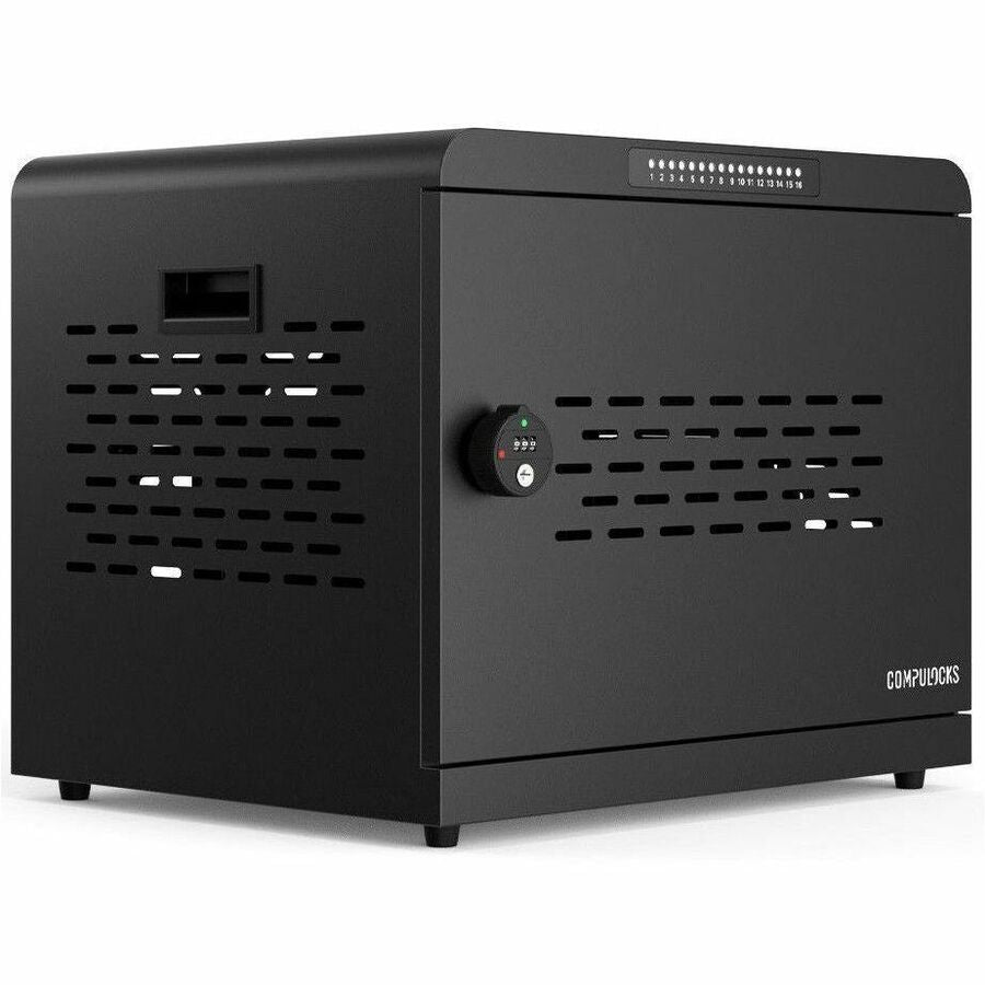 Compulocks Charging & Locking Cabinet for 16 Notebooks & Tablets - U.S Plug