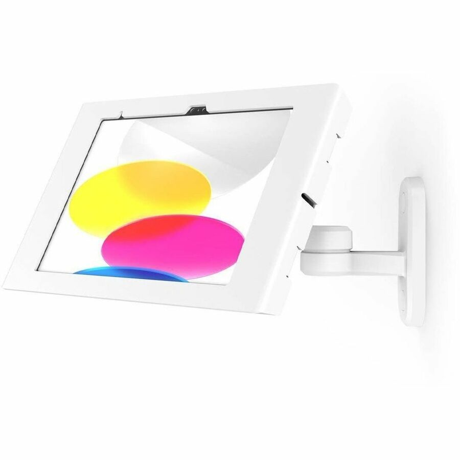 iPad 10th-11th (A16) Gen, Apex Enclosure Swing Wall Mount White
