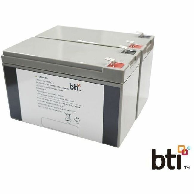 BTI RB1290X2-BTI 12V 2-CELL LEAD ACID UPS BATTERY FOR CYBERPOWER RB1290