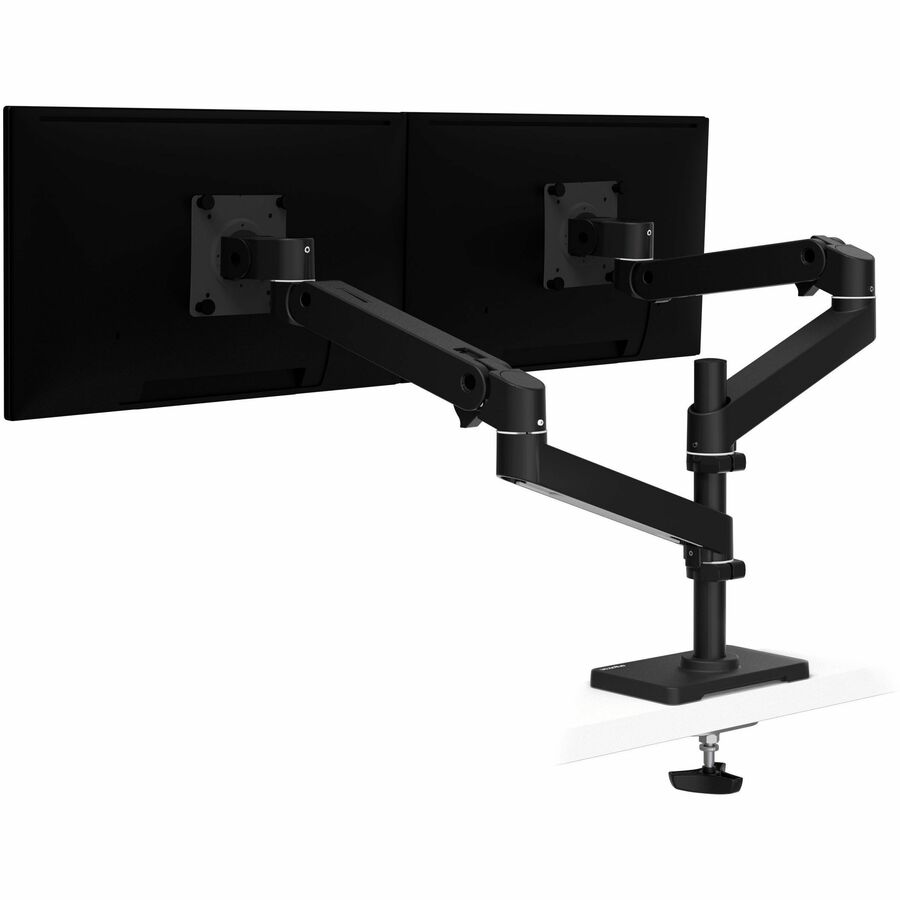 Ergotron LX Pro Dual Stacking Arm, Grommet Mount (black)