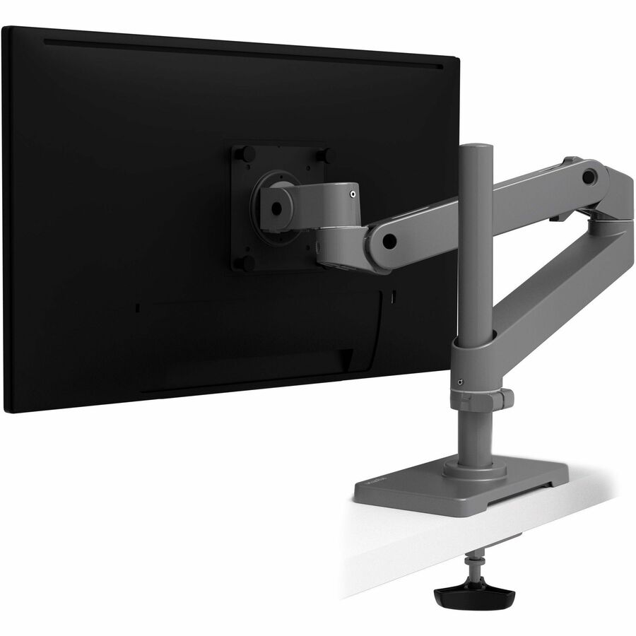 Ergotron LX Pro Desk Monitor Arm, Tall Pole, Grommet Mount (dark grey)