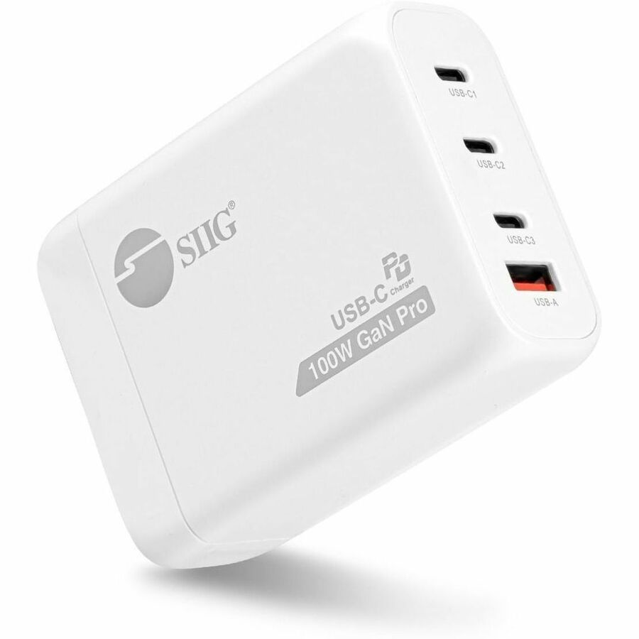 SIIG 100W GaN PD Combo Charger - 3C1A