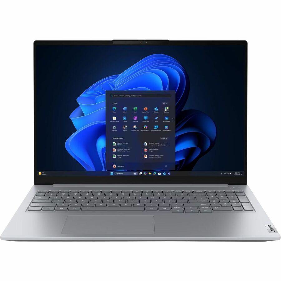 Lenovo ThinkBook 16 G9 AHP 21UT0000US 16" Notebook - WUXGA - 60 Hz - AMD Ryzen 5 220 - 16 GB - 512 GB SSD - English Keyboard - Arctic Gray