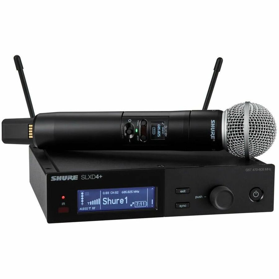 Shure Digital Wireless Handheld System with SM58 Cardioid Dynamic Microphone