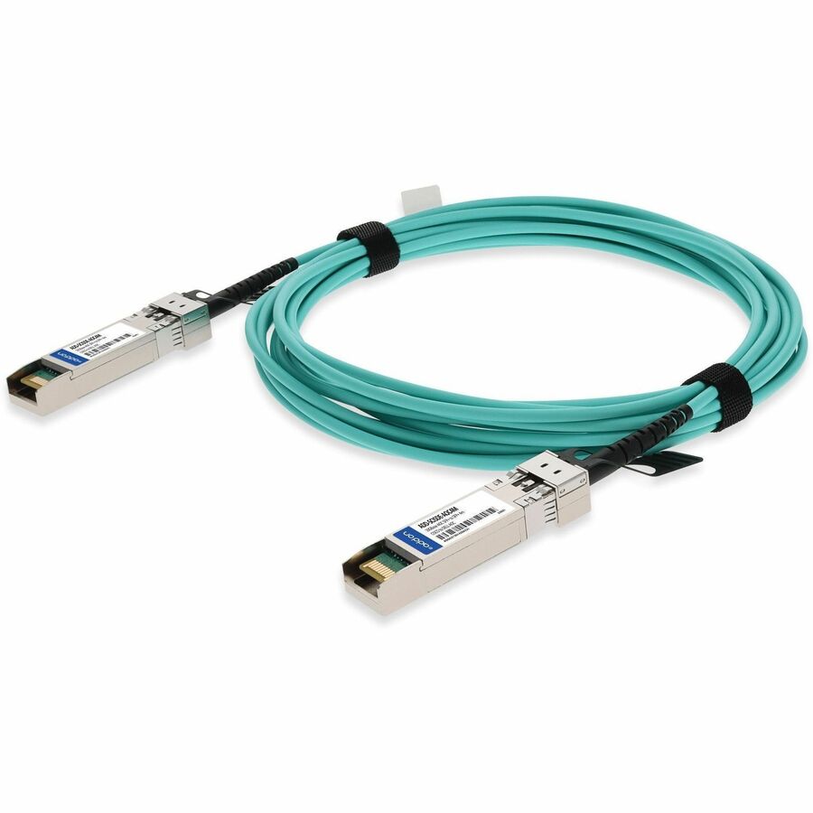 AddOn Cisco to Dell Compatible TAA 10GBase-AOC SFP+ to SFP+ Active Optical Cable (850nm, MMF, 4m)